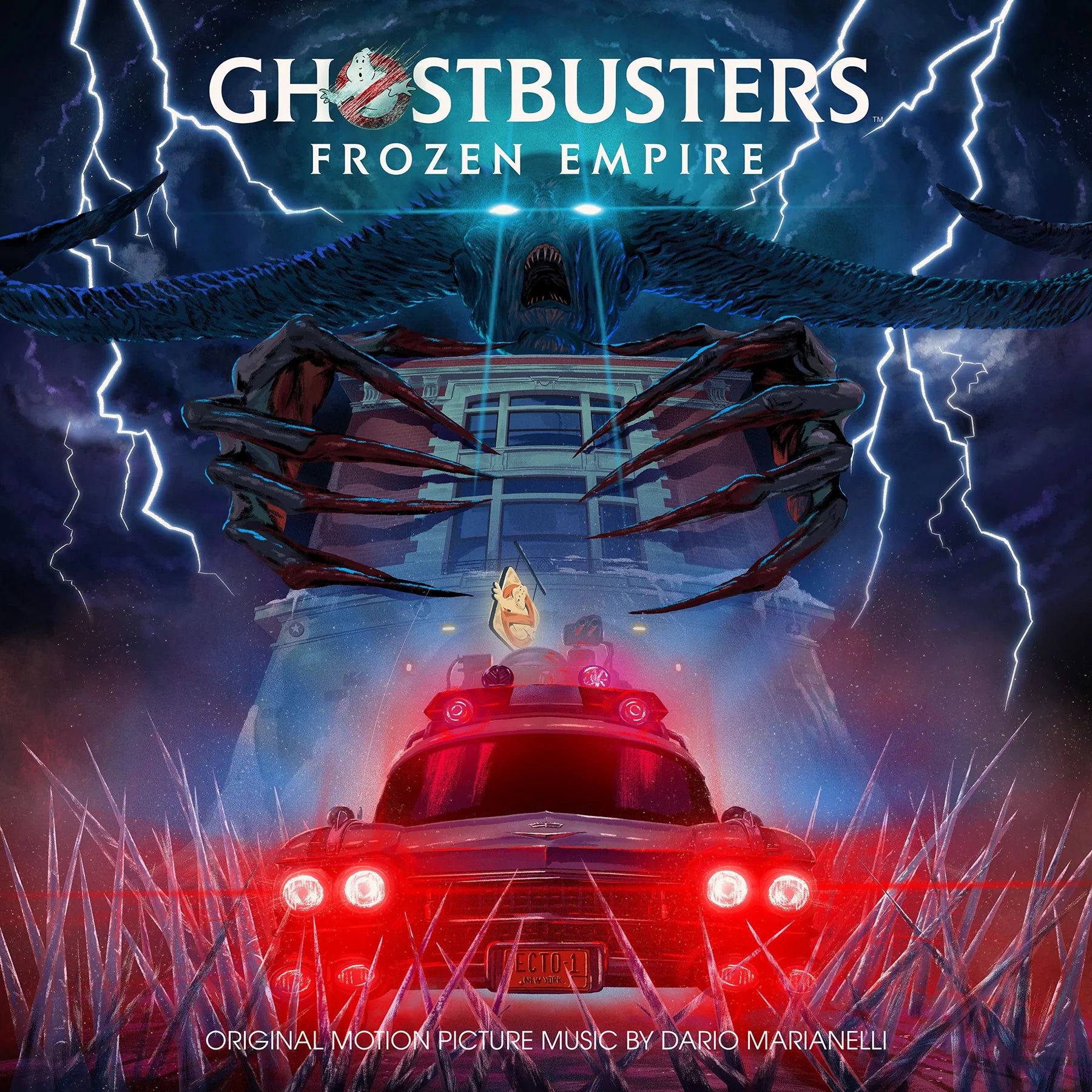 Dario Marianelli - Ghostbusters - Frozen Empire (OST): Limited 'Haunted Ecto-1' Splatter Vinyl 2LP