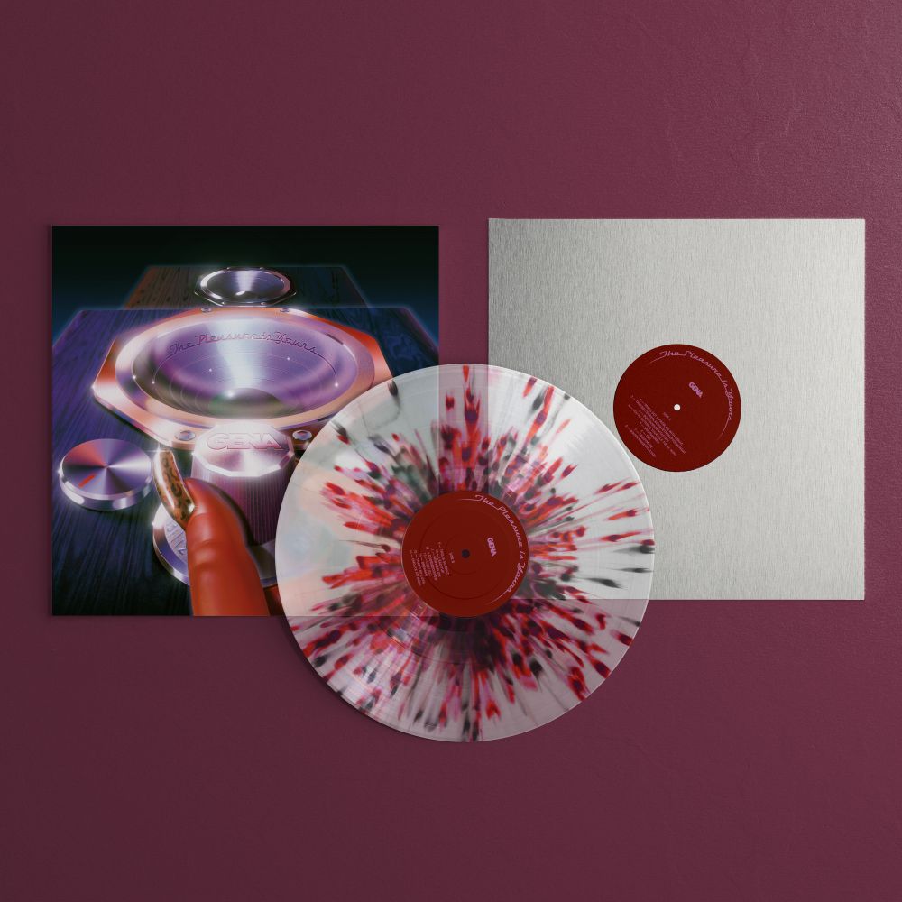 Gena - The Pleasure Is Yours: Red & Black Splatter on Clear Vinyl LP