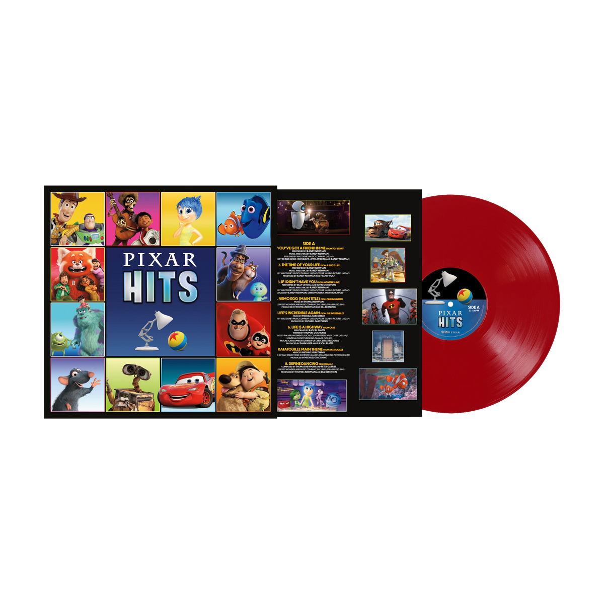 Various Artists - Pixar Hits: Red Vinyl LP