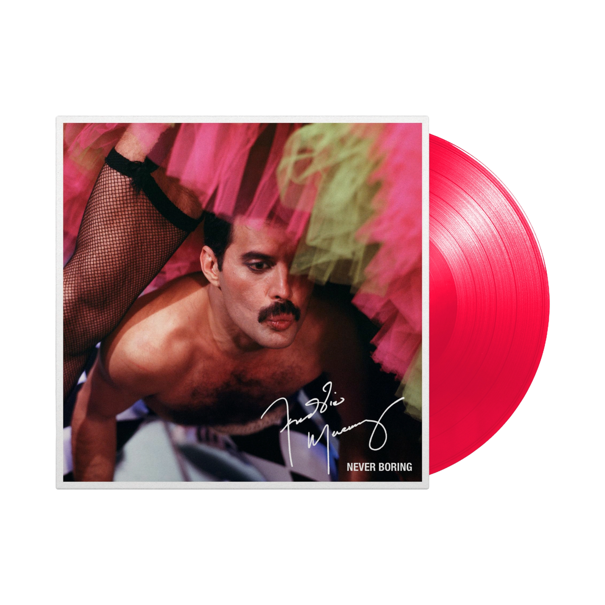Freddie Mercury - Never Boring: Exclusive Neon Pink Vinyl LP