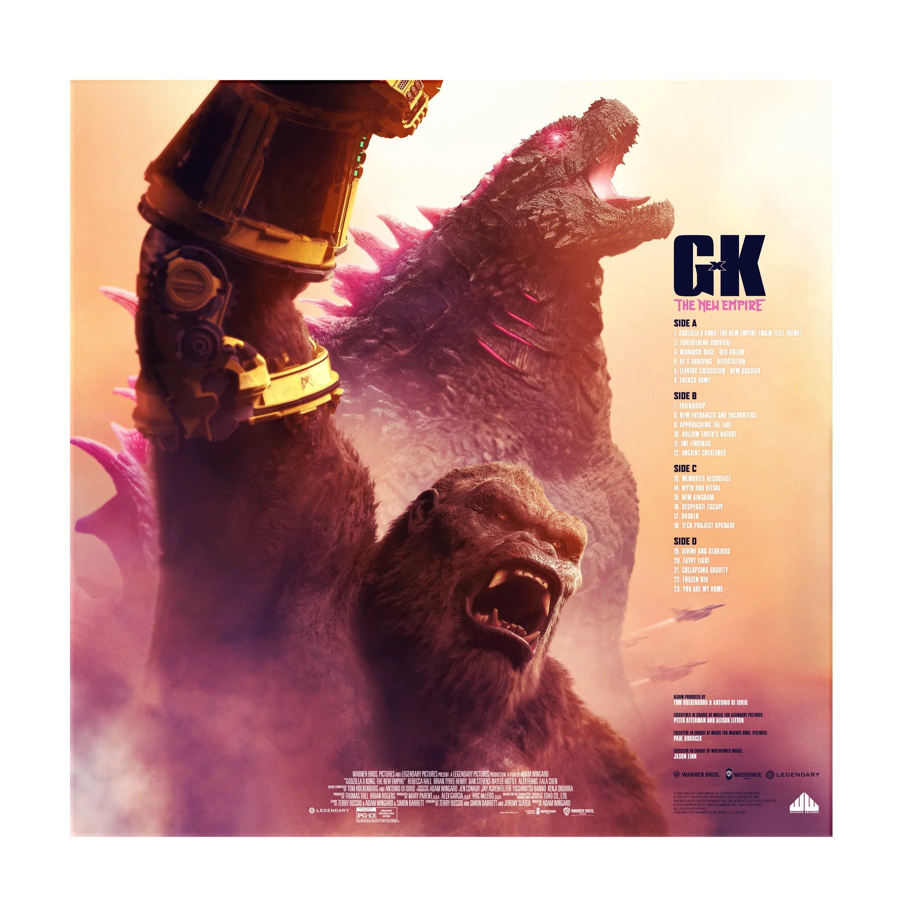 Tom Holkenborg (Junkie XL) - Godzilla X Kong - The New Empire (OST): Limited Colour Vinyl 2LP