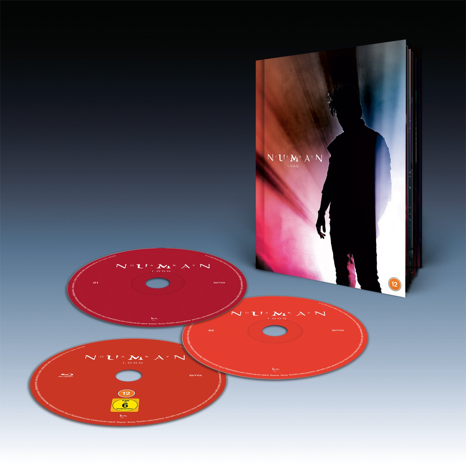 Gary Numan - 1,000: Live at the Electric Ballroom: 2CD + Blu-Ray