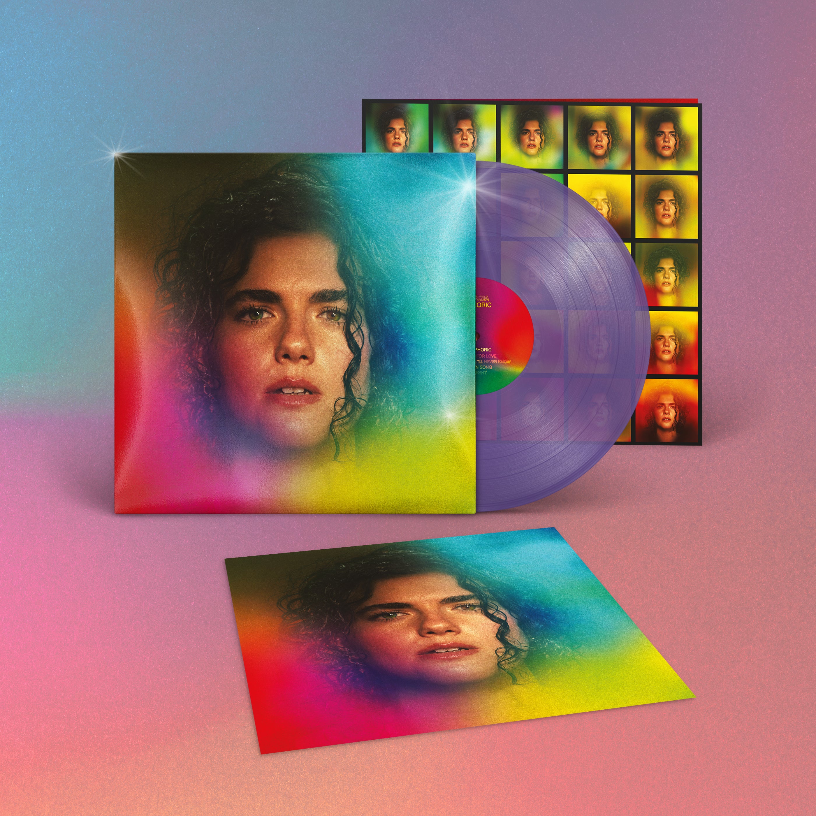Georgia - Euphoric: Limited Amethyst Vinyl LP + Exclusive Signed Print