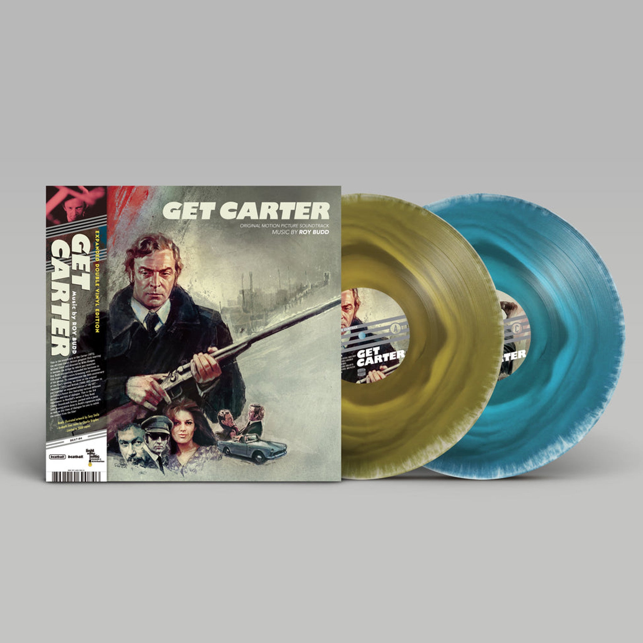 Roy Budd - Get Carter (OST): Expanded Edition Green & Blue Vinyl 2LP