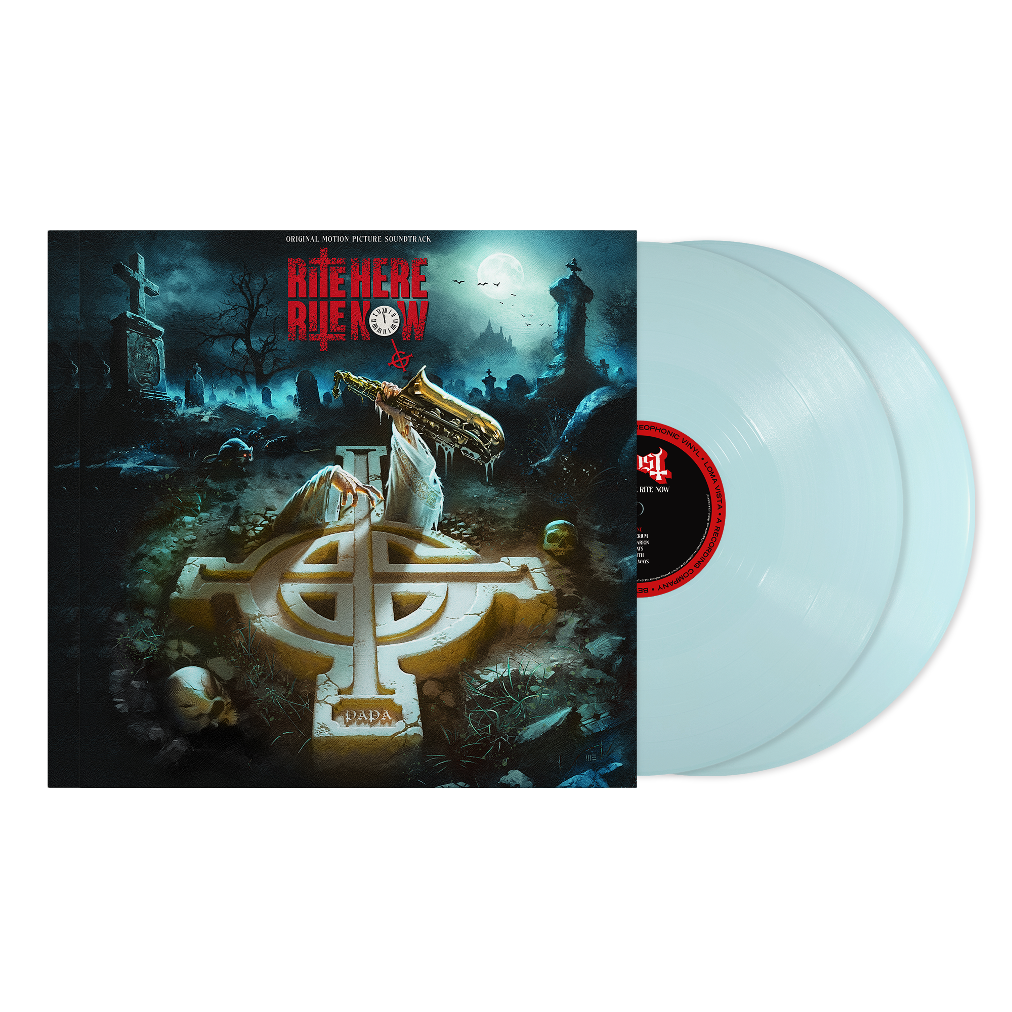 Ghost - Rite Here Rite Now: Limited Baby Blue Vinyl 2LP