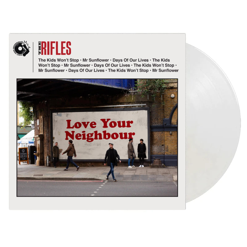 The Rifles - Love Your Neighbour: Limited White Vinyl LP