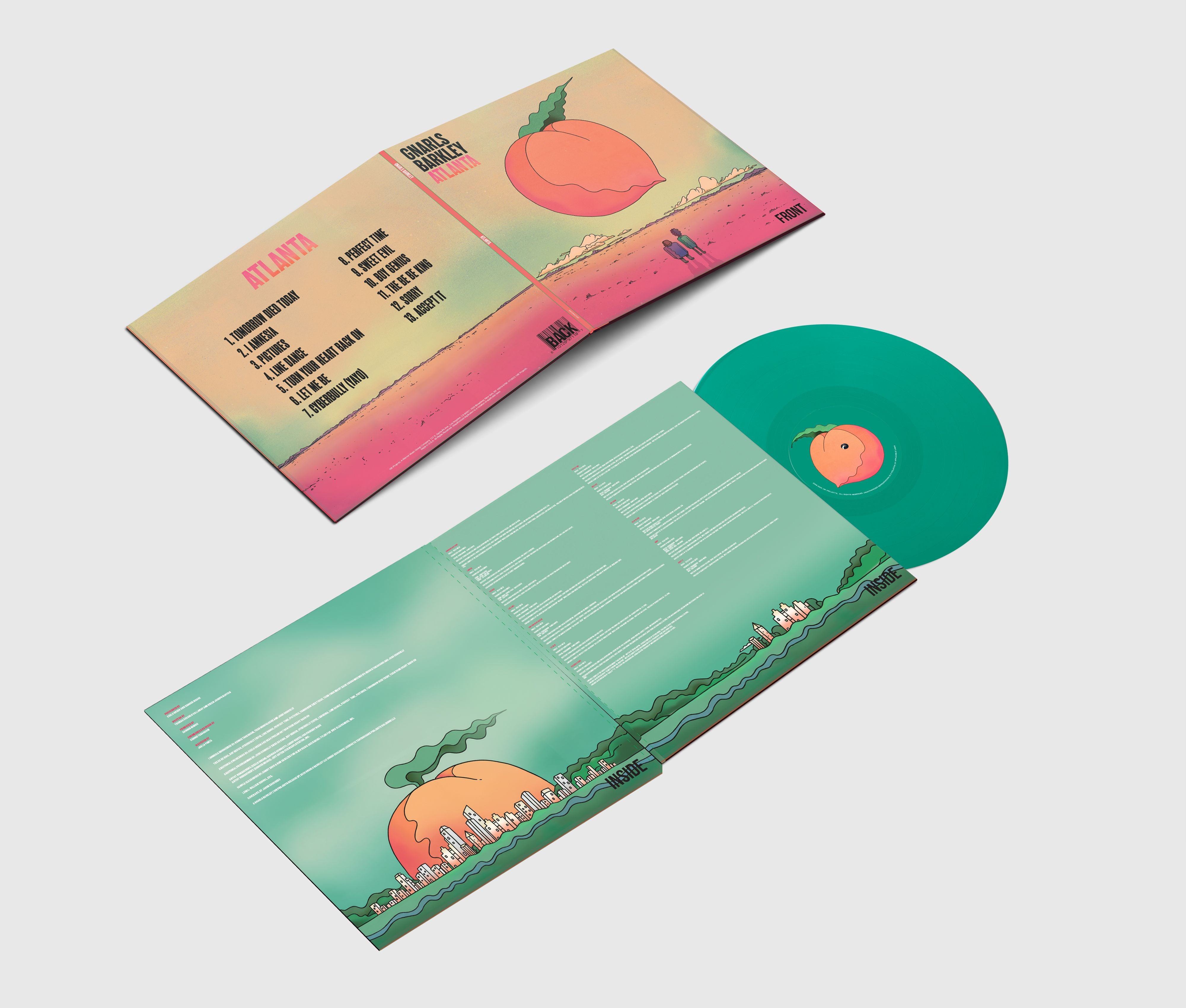 Gnarls Barkley - Atlanta: Gatefold Translucent Green Vinyl LP