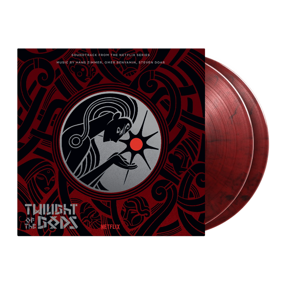 Hans Zimmer, Omer Benyamin, Steven Doar - Twilight Of The Gods (OST): Translucent Red & Black Marble Vinyl 2LP