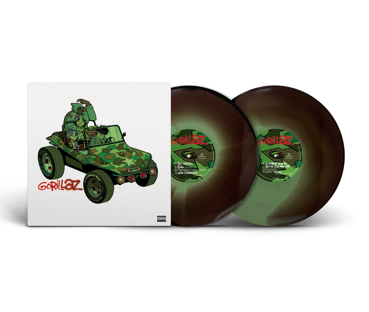 Gorillaz - Gorillaz: Half-Speed Camouflage Vinyl 2LP