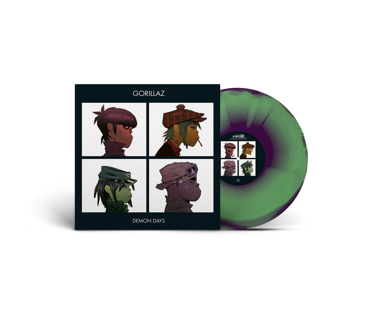 Gorillaz - Demon Days: Half-Speed Camouflage Vinyl LP