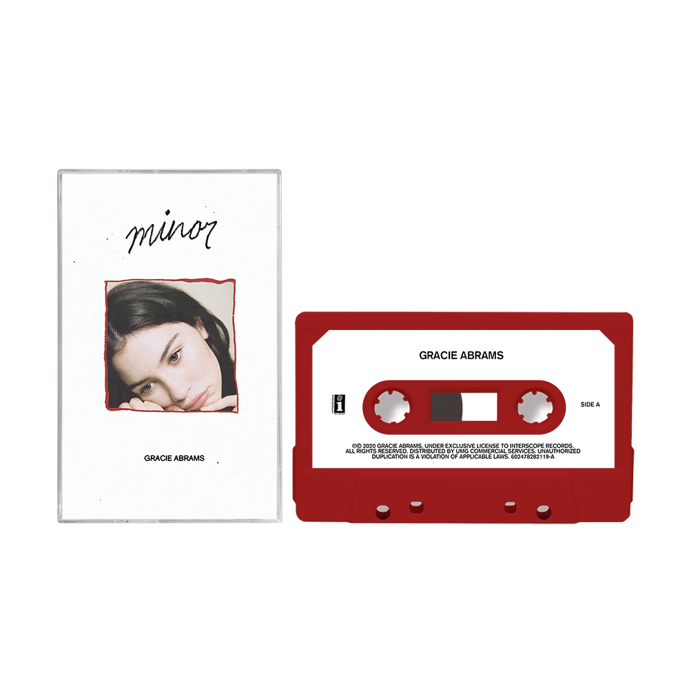 Gracie Abrams - minor (5 Year Anniversary) Exclusive Red Cassette