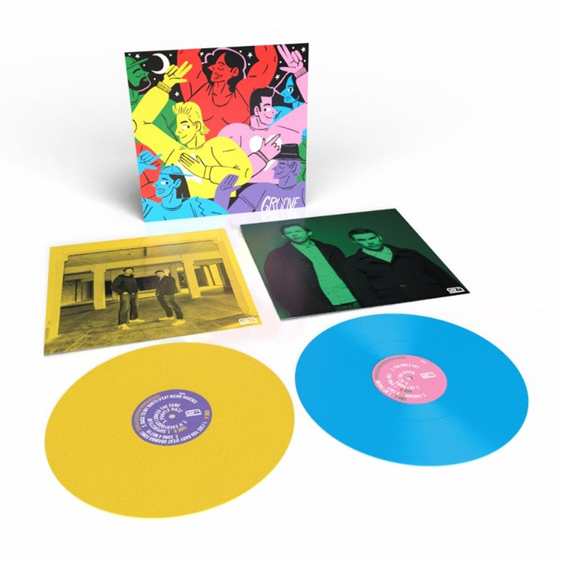 Groove Armada - GA25: All The Hits & More: Exclusive Gatefold Yellow & Blue Colour Vinyl 2LP