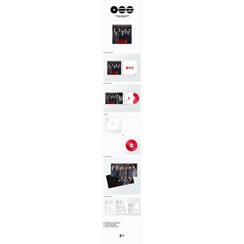 BTS - BTS The 5th Album 'ARIRANG'  (Group Red Vinyl)