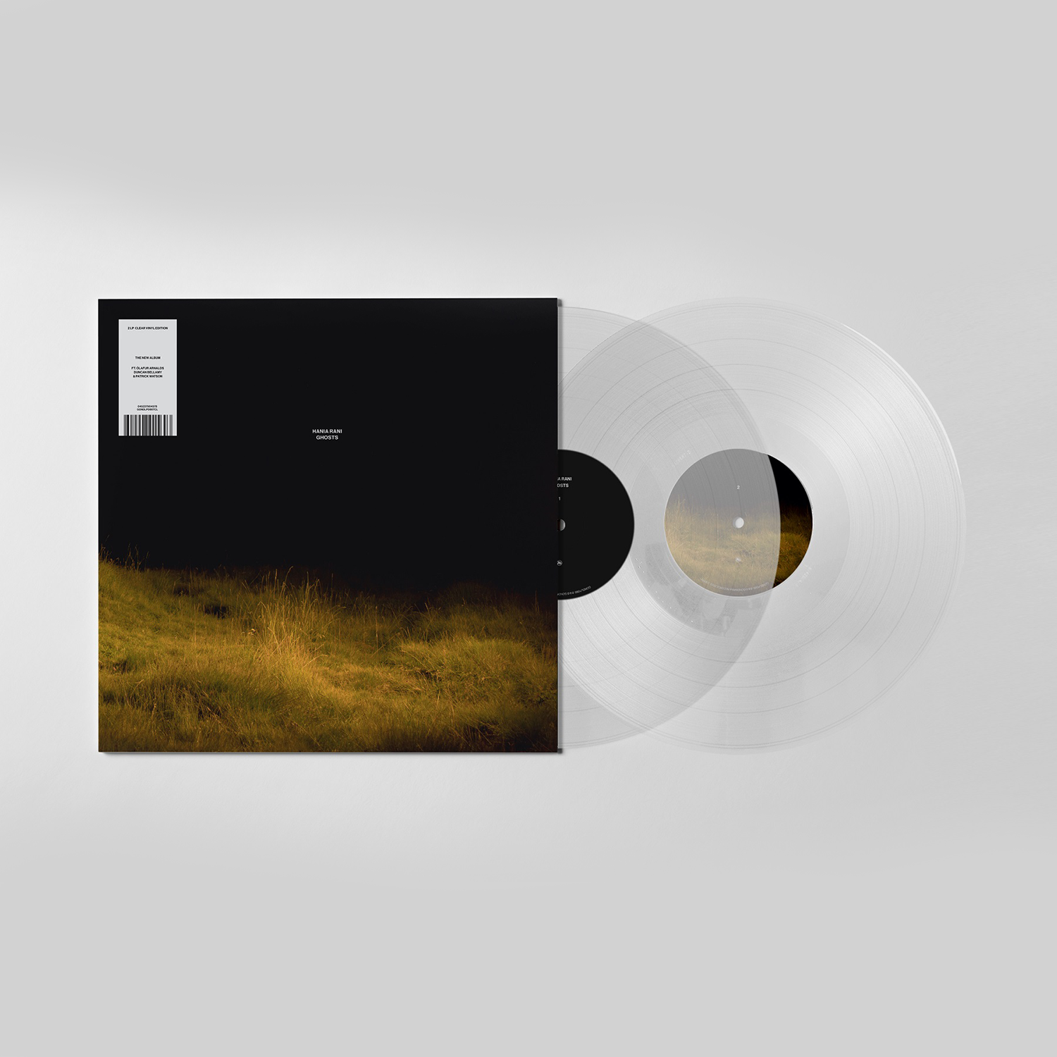 Hania Rani - Ghosts: Limited Transparent Clear Vinyl 2LP