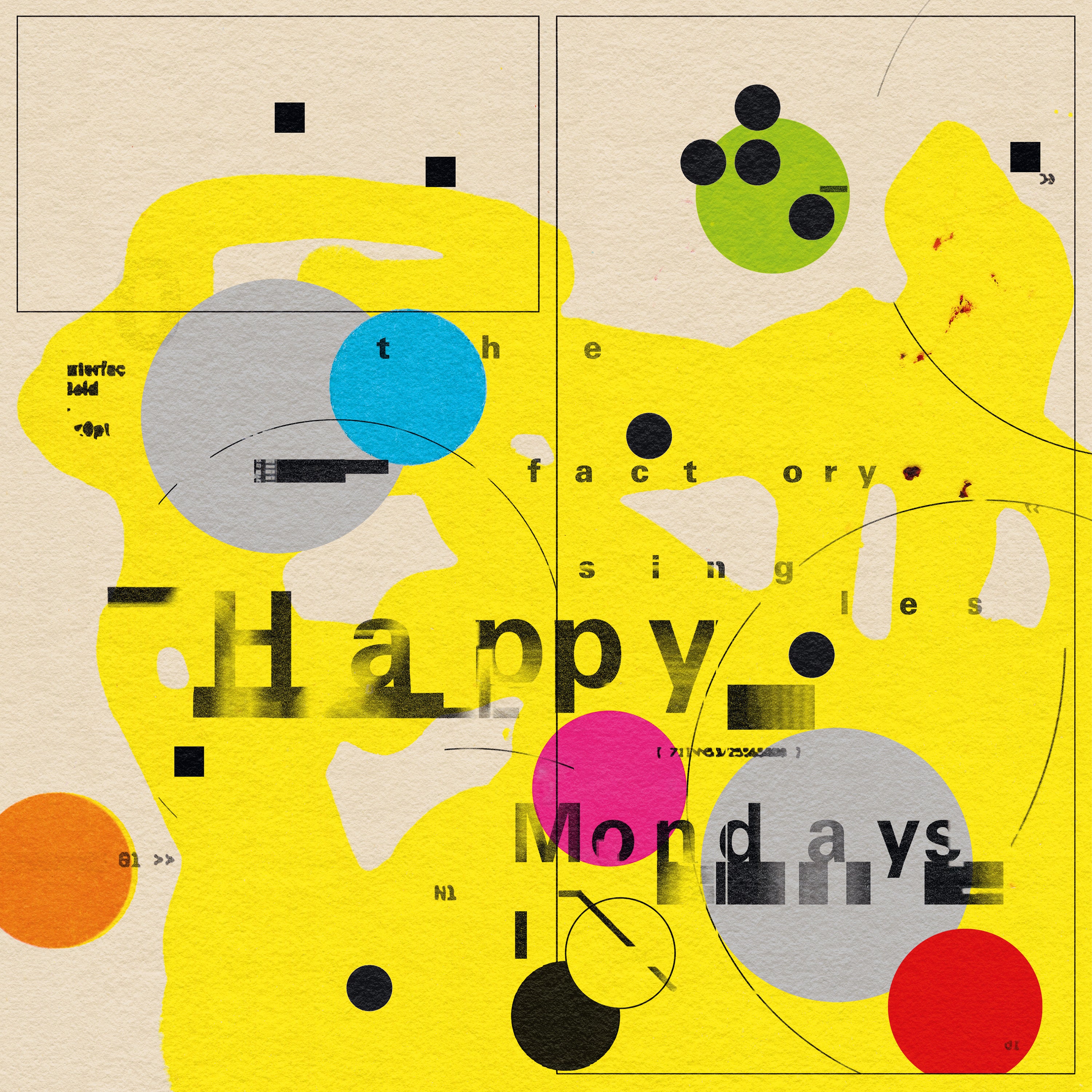 Happy Mondays - The Factory Singles: Yellow & Magenta Vinyl 2LP