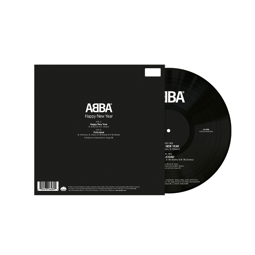 ABBA - Happy New Year: 7" Zoetrope