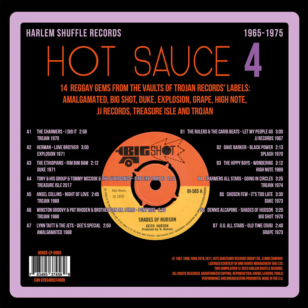 Various Artists - Hot Sauce Volume: Vinyl LP