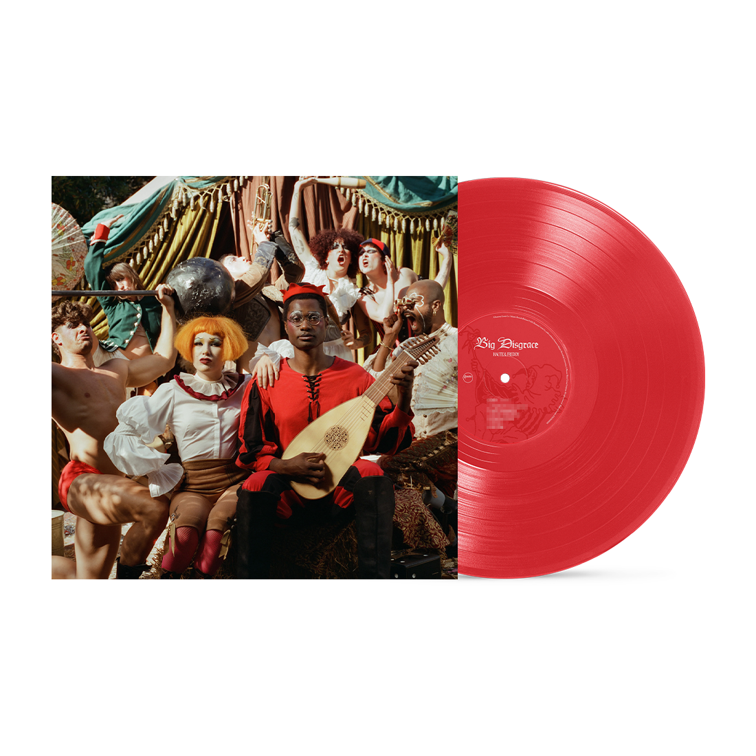 Haute & Freddy - Big Disgrace: Neon Coral Vinyl LP