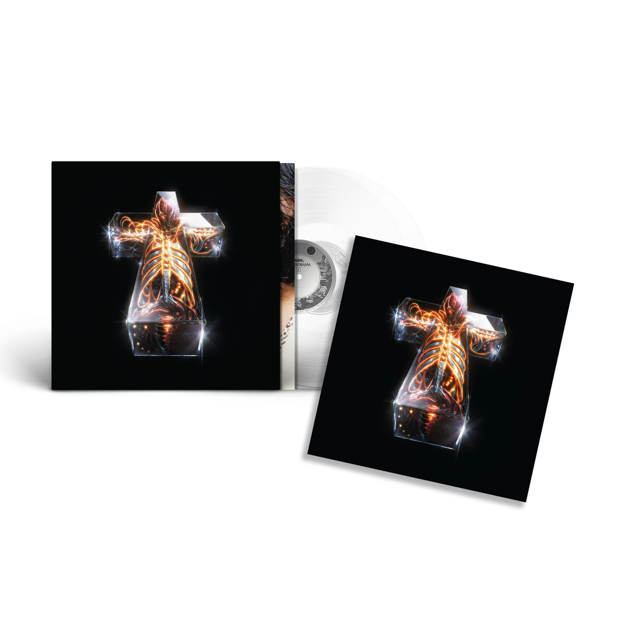 Hyperdrama: Limited Crystal Clear Vinyl 2LP + Exclusive 12x12" Art Print [100 Only]