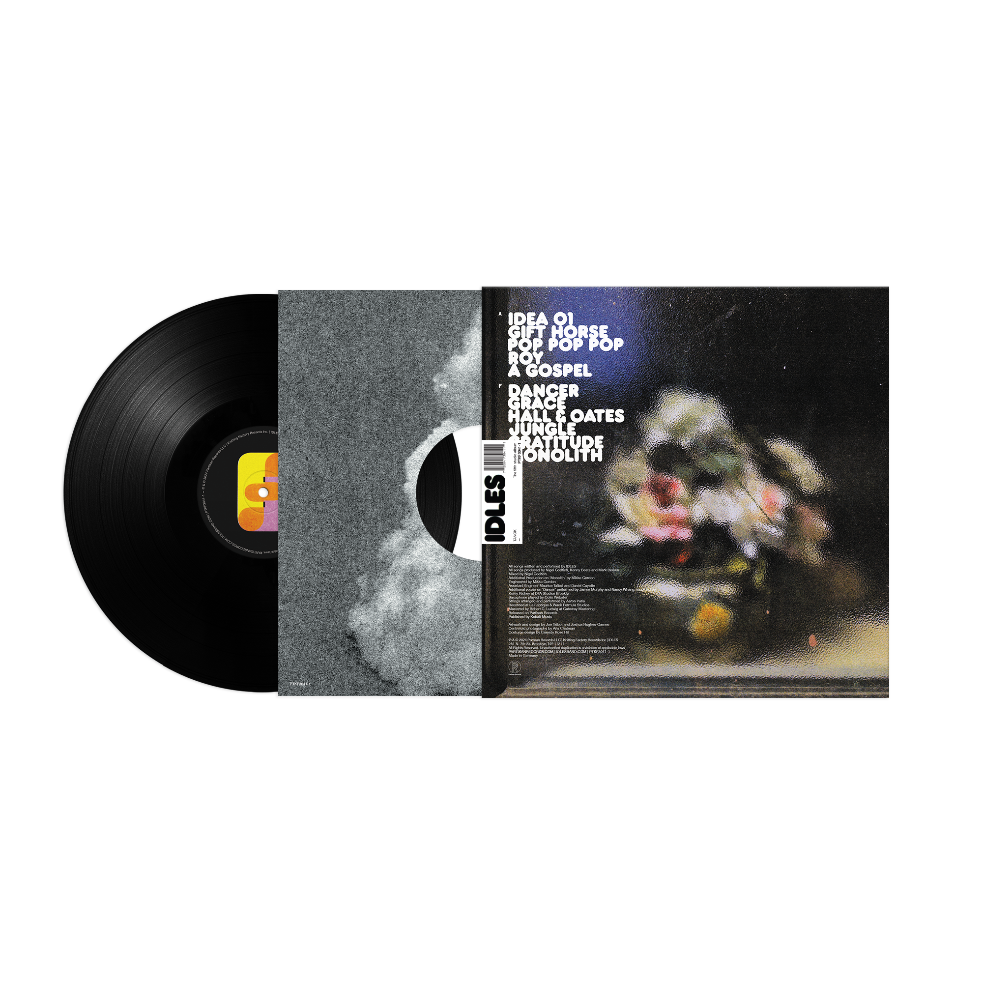 IDLES - TANGK (Standard Black LP)