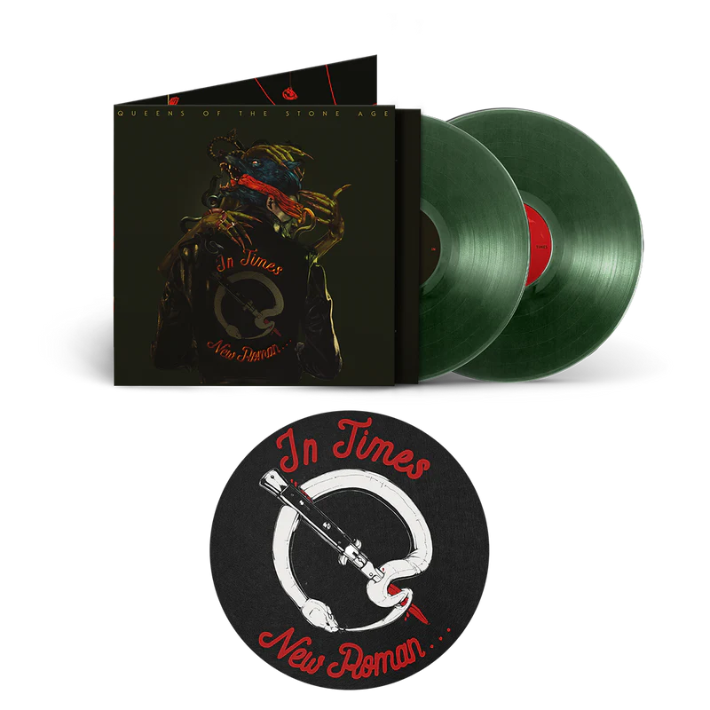 In Times New Roman... Opaque Green Vinyl 2LP + Slipmat