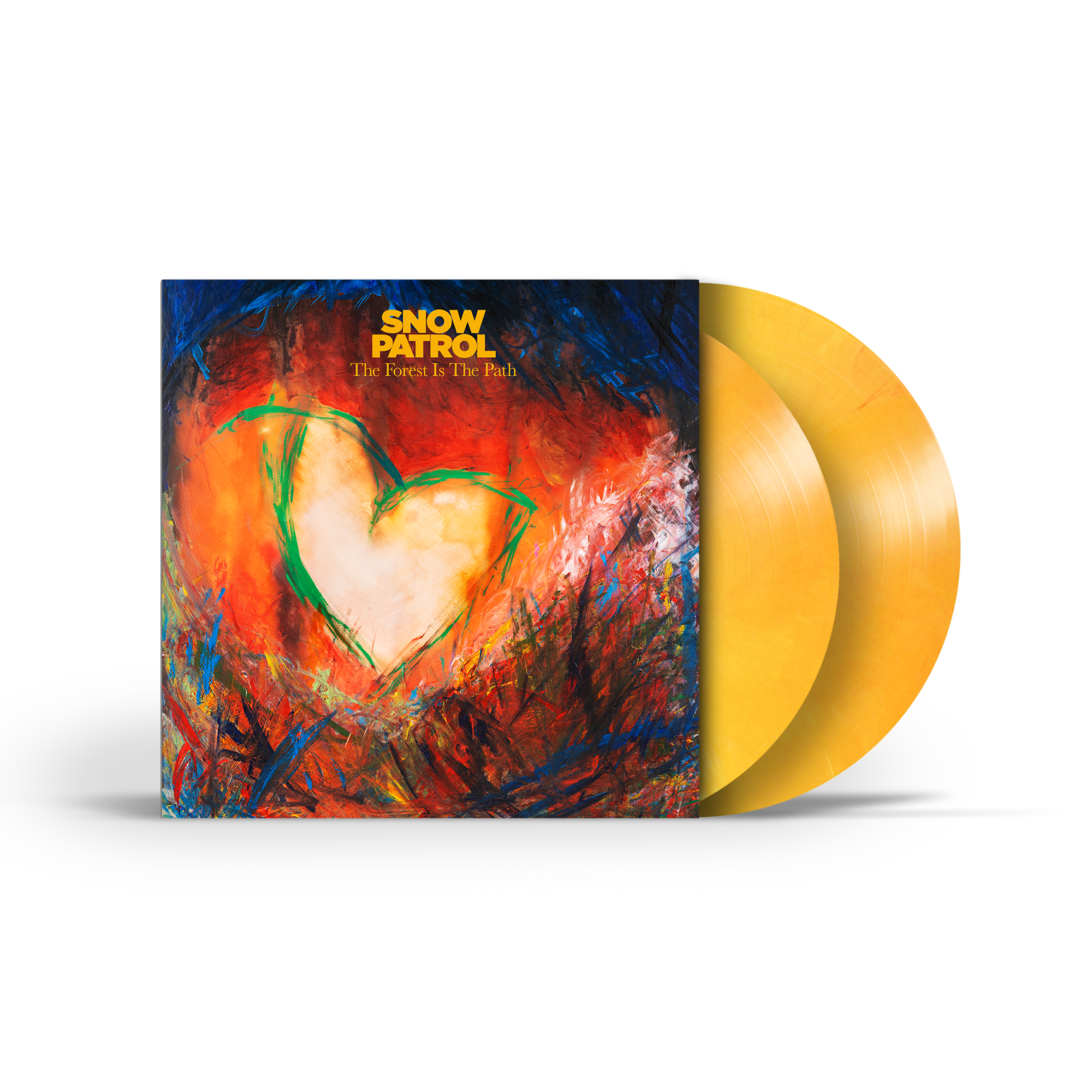 SIGNED! The Forest Is The Path: Exclusive Red Gold Vinyl LP & Signed Artcard