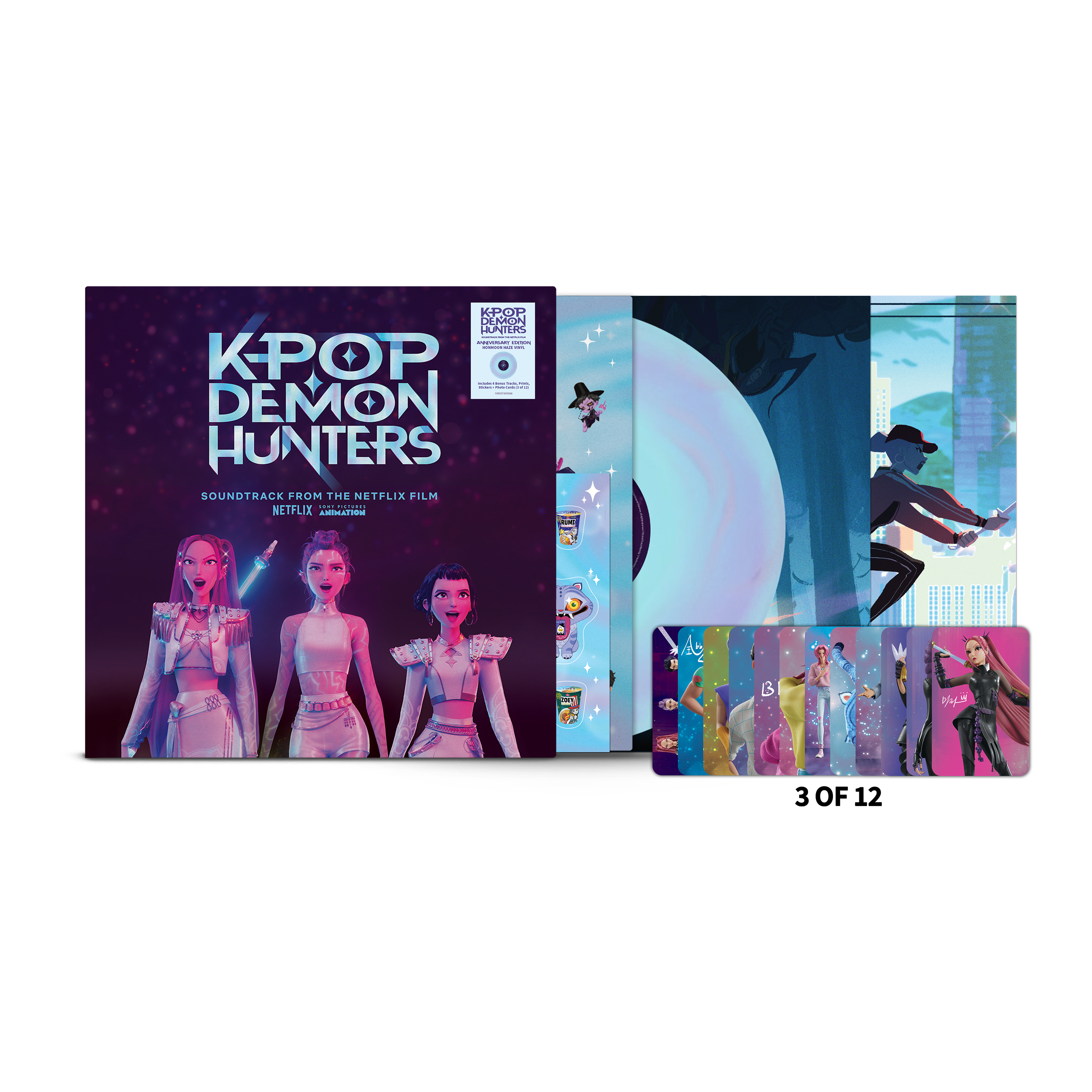 KPop Demon Hunters Cast, HUNTR/X, Saja Boys - KPop Demon Hunters (Soundtrack from the Netflix Film): Honmoon Haze Vinyl 