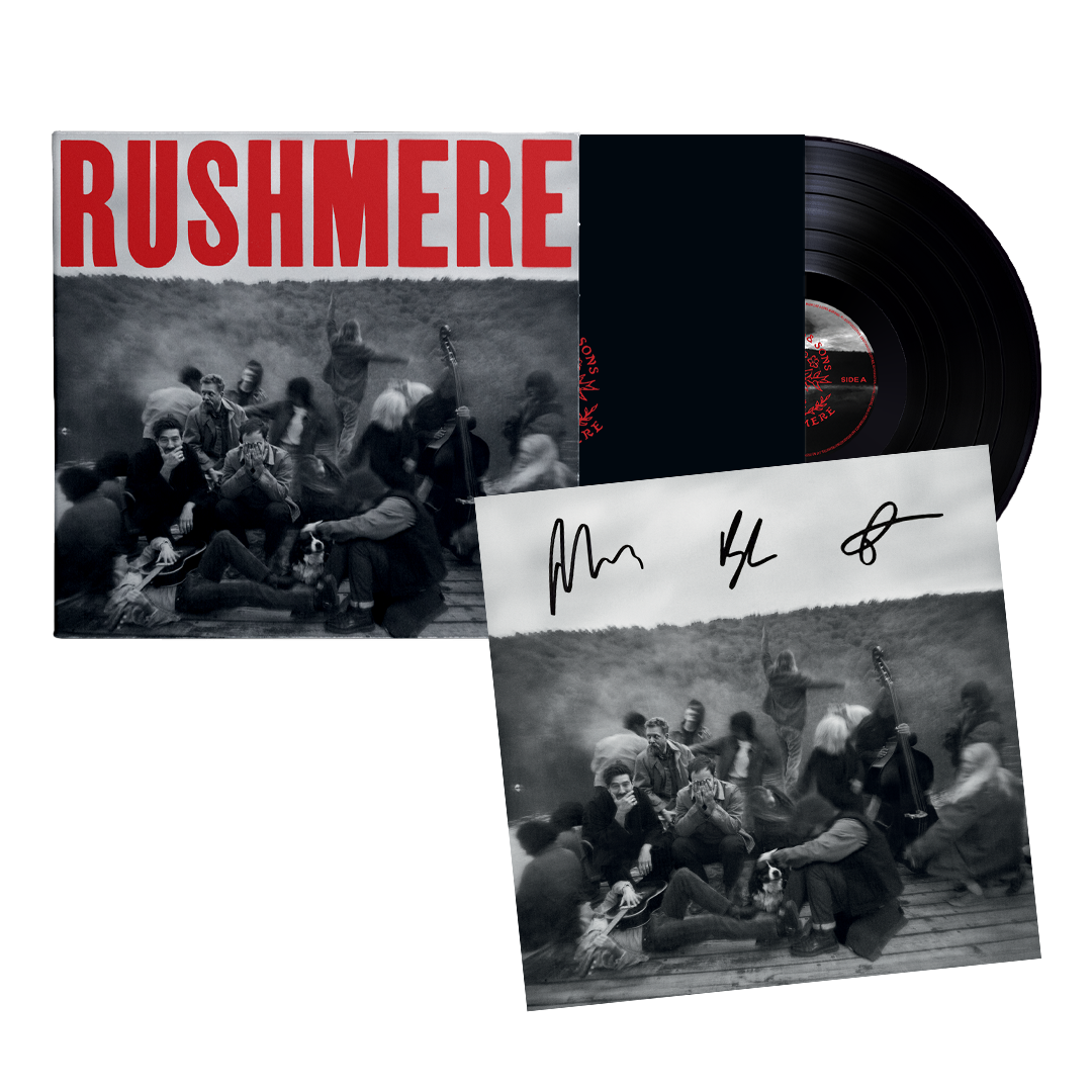 RUSHMERE: Recycled Black Vinyl with Signed Artcard