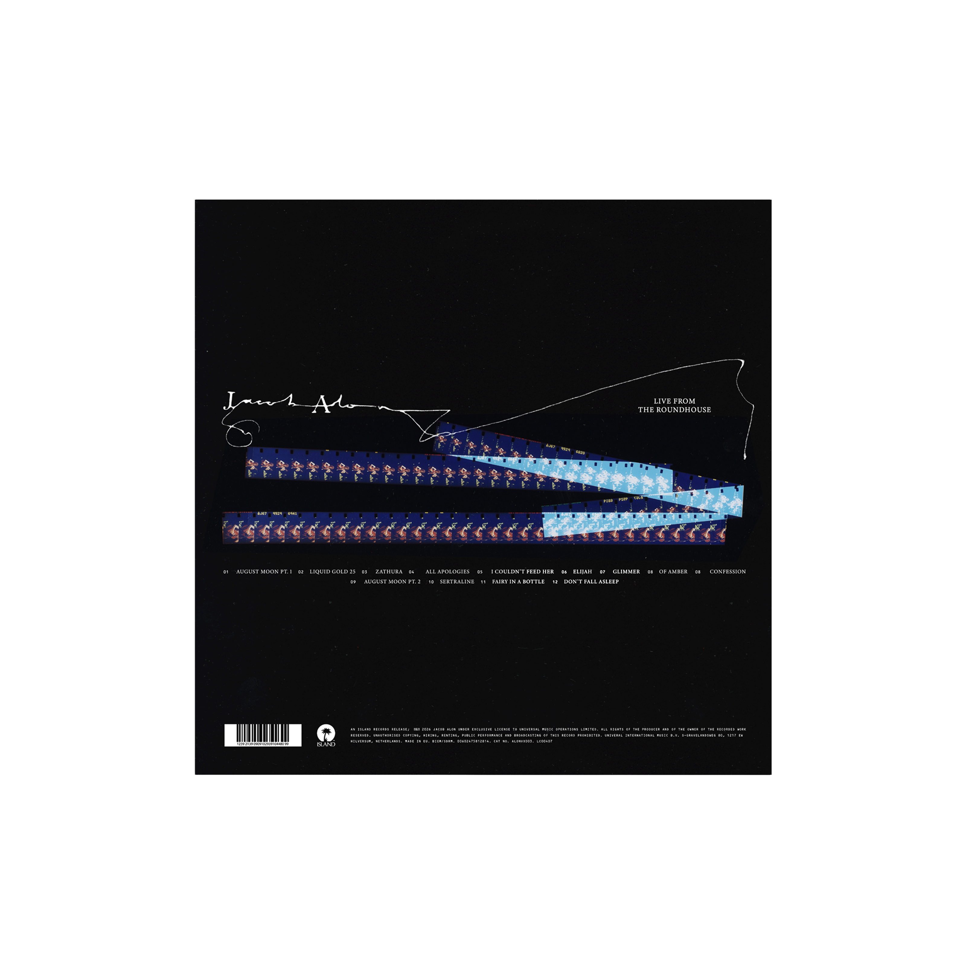 Jacob Alon - Live from the Roundhouse 2LP