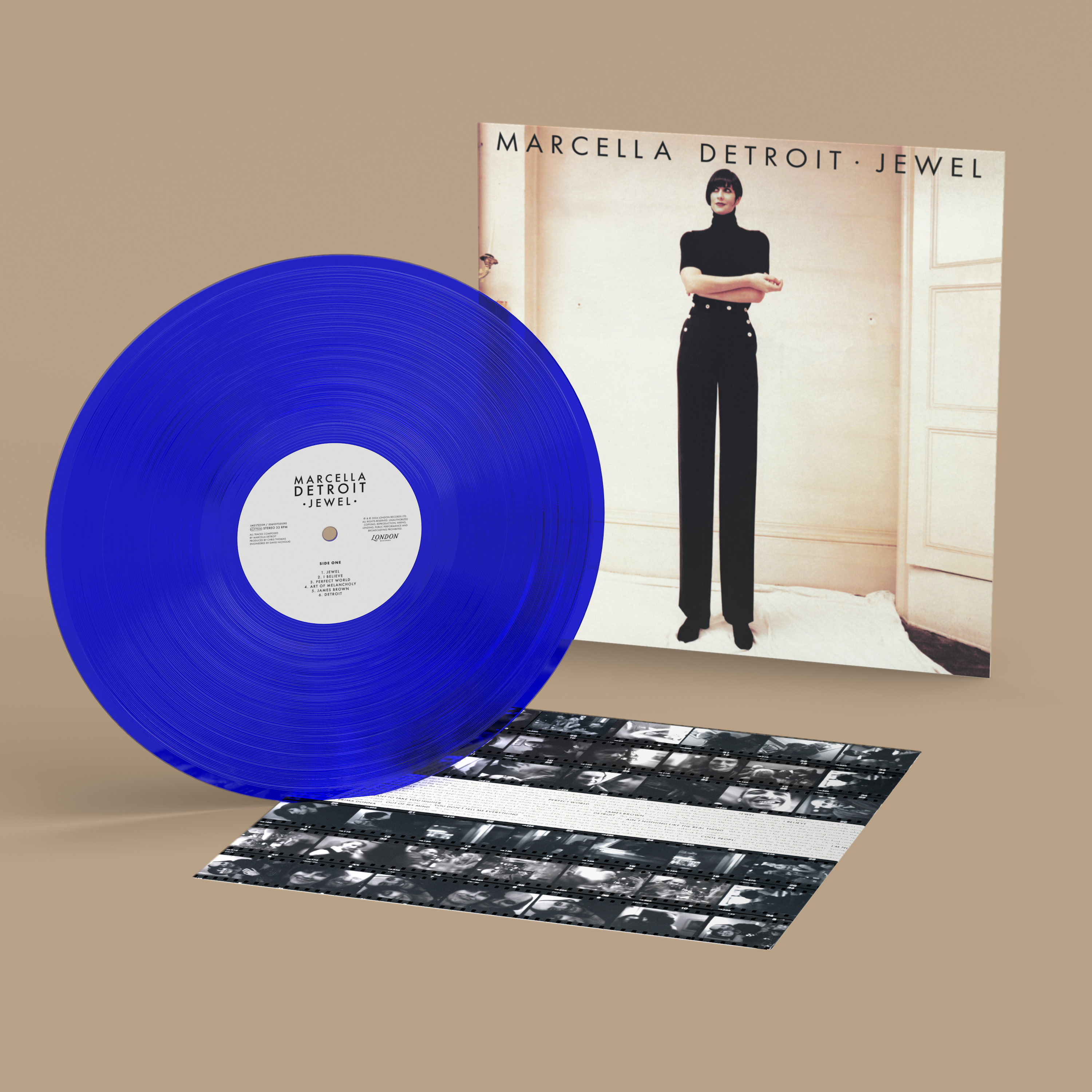 Marcella Detroit - Jewel: Limited Sapphire Blue Vinyl LP
