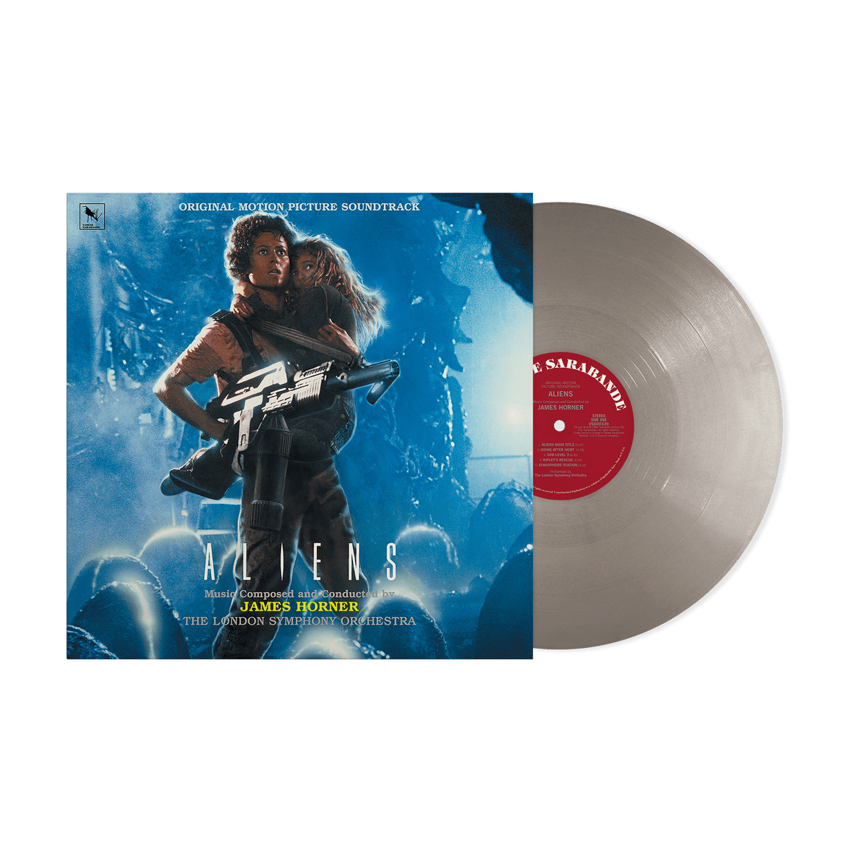 James Horner, London Symphony Orchestra - Aliens (Original Soundtrack): Opaque Silver Vinyl LP