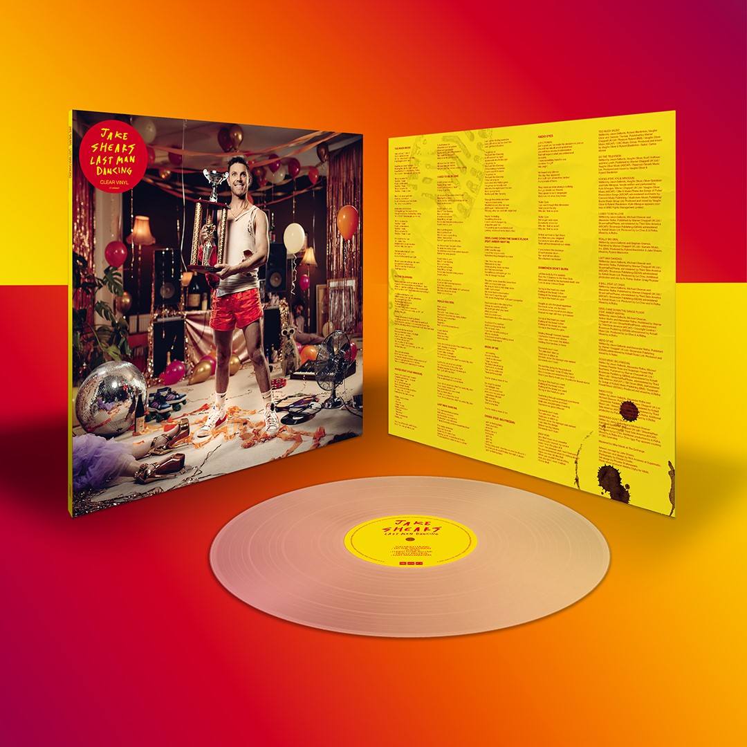 Last Man Dancing: Clear Vinyl LP & Signed Postcard