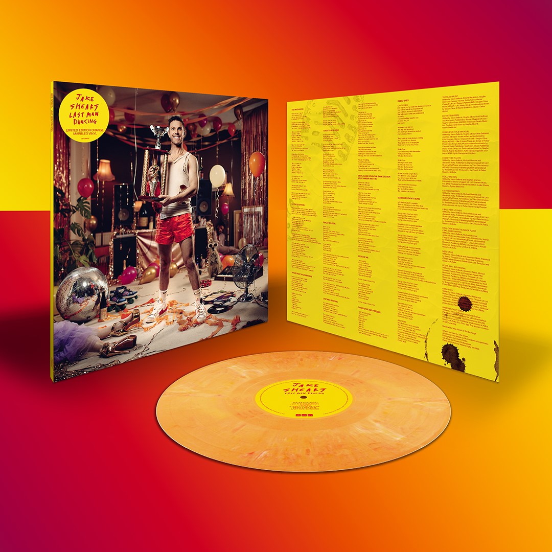 Last Man Dancing: Limited Deluxe Edition Orange Marble Vinyl LP & Signed Postcard