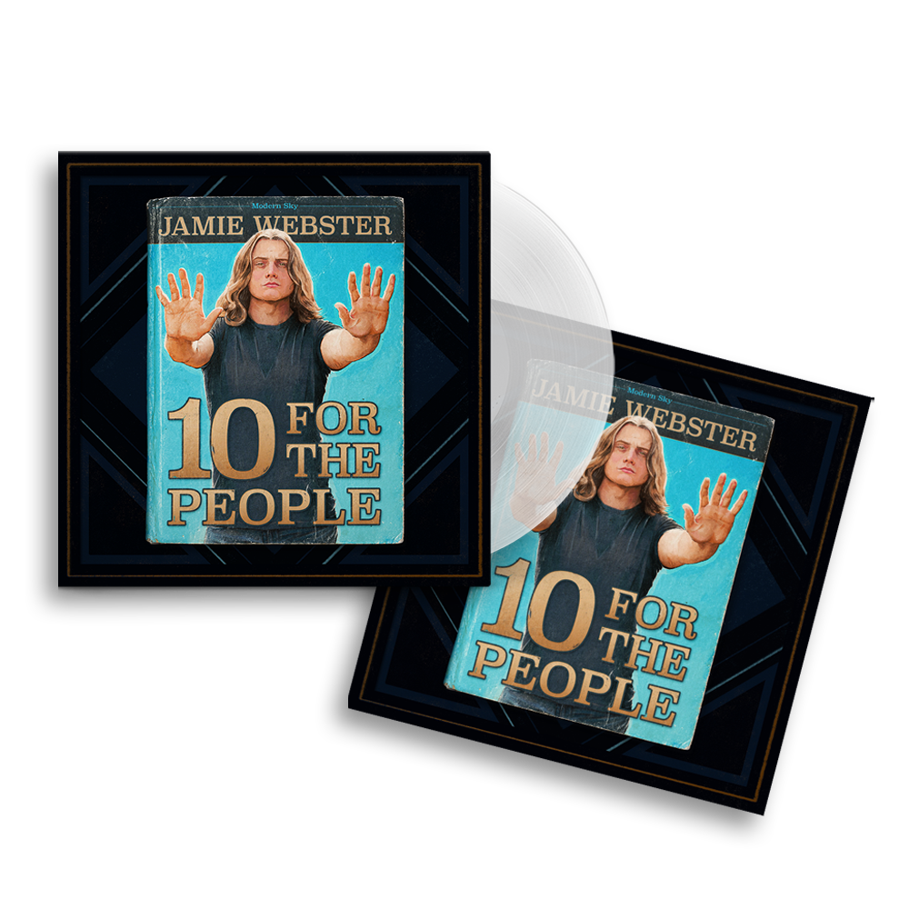 Jamie Webster - 10 For The People: Exclusive Transparent White Vinyl LP + Signed Print [300 Copies Available] ﻿