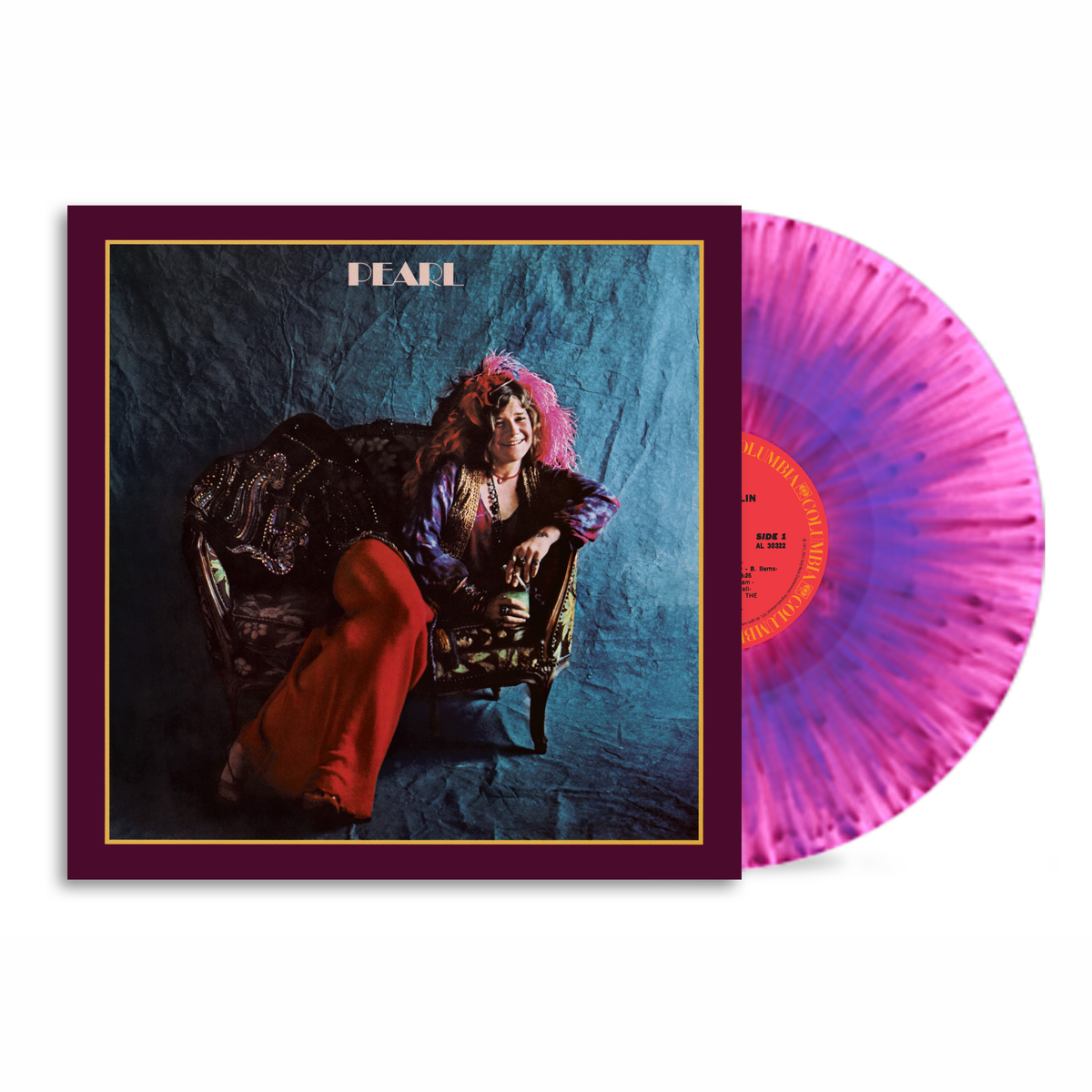 Janis Joplin - Pearl: Pink Splatter Vinyl LP [NAD26]