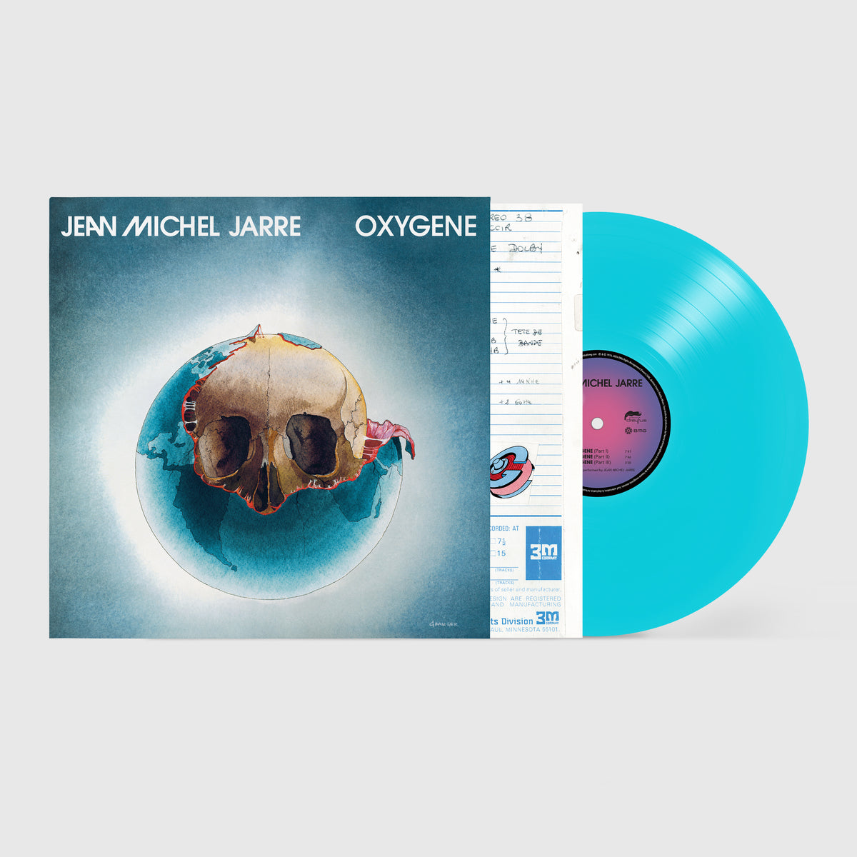 Jean-Michel Jarre - Oxygène (50th Anniversary Remastered Edition): Transparent Turquoise Vinyl LP