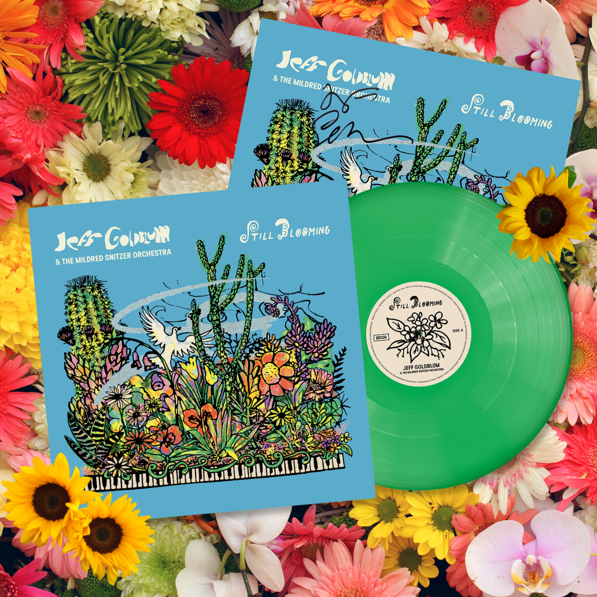 Jeff Goldblum And The Mildred Snitzer Orchestra - Still Blooming - Exclusive Vinyl (Signed)