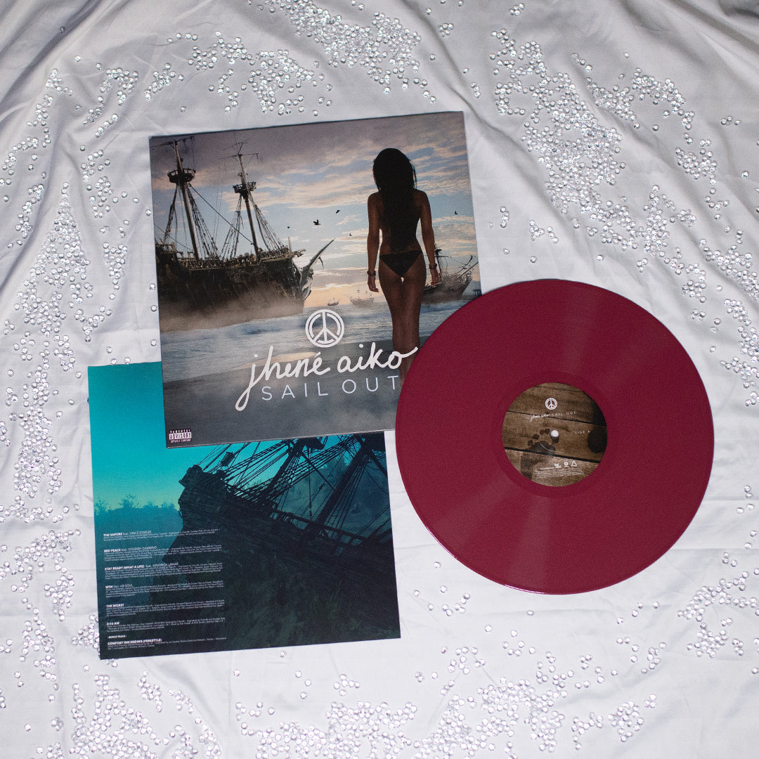 Jhene Aiko - Sail Out: Burgundy Vinyl LP - The Sound of Vinyl
