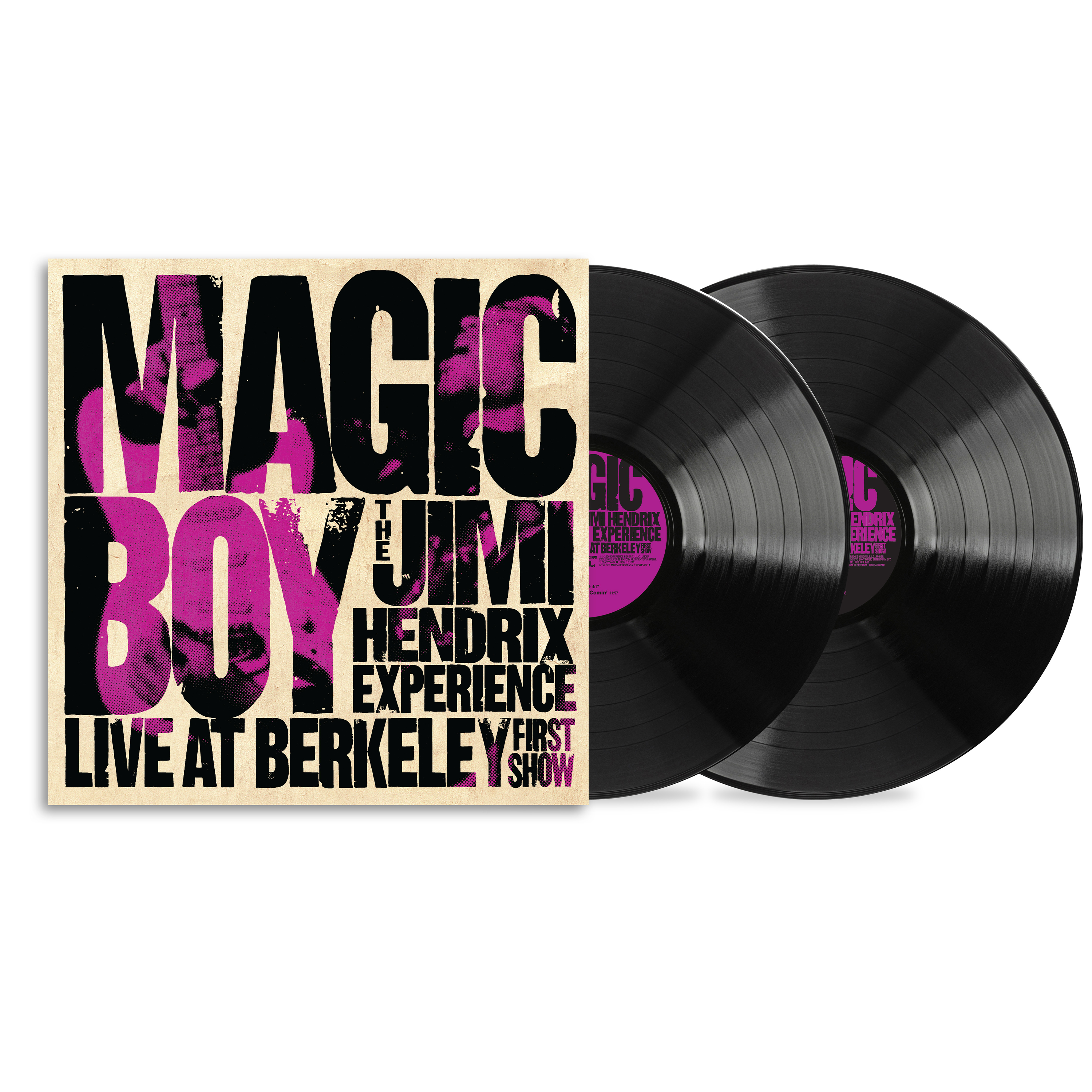 Jimi Hendrix Experience - Magic Boy - Live at Berkeley, 1st Show: Vinyl 2LP