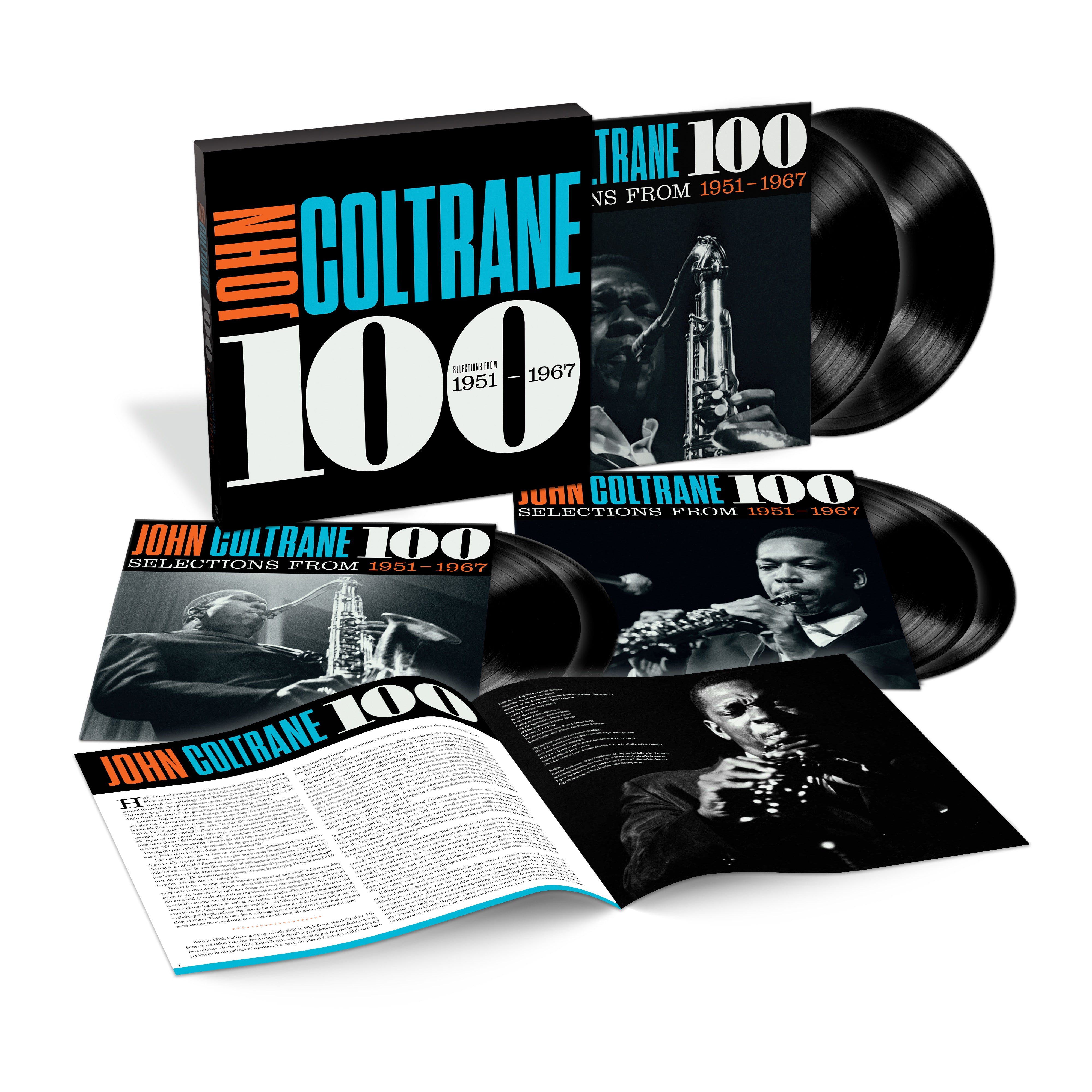 John Coltrane -  100 Selections From 1951 - 1967 6LP Vinyl Box Set