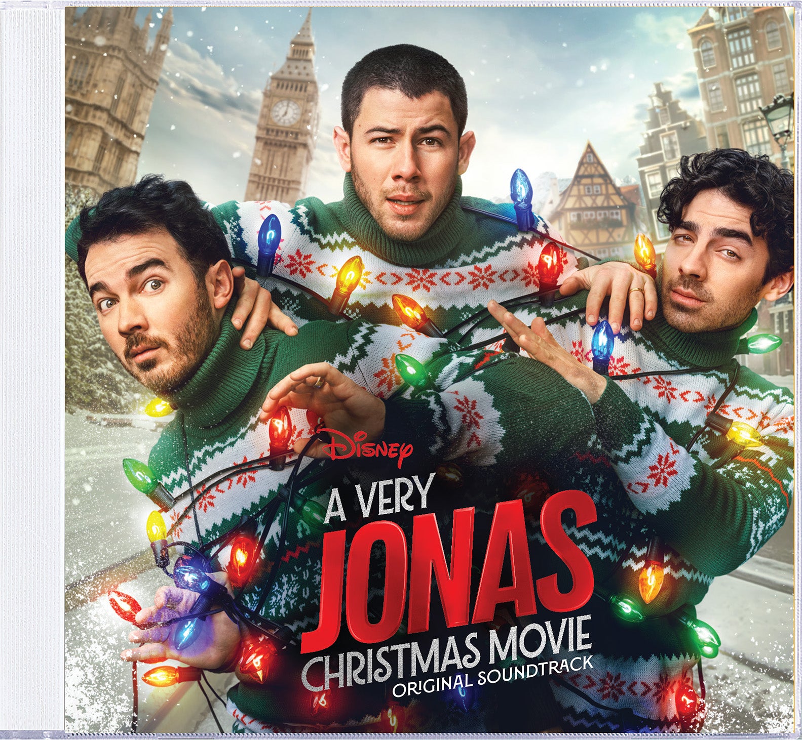 Jonas Brothers - A Very Jonas Christmas Movie Soundtrack CD - The Sound ...