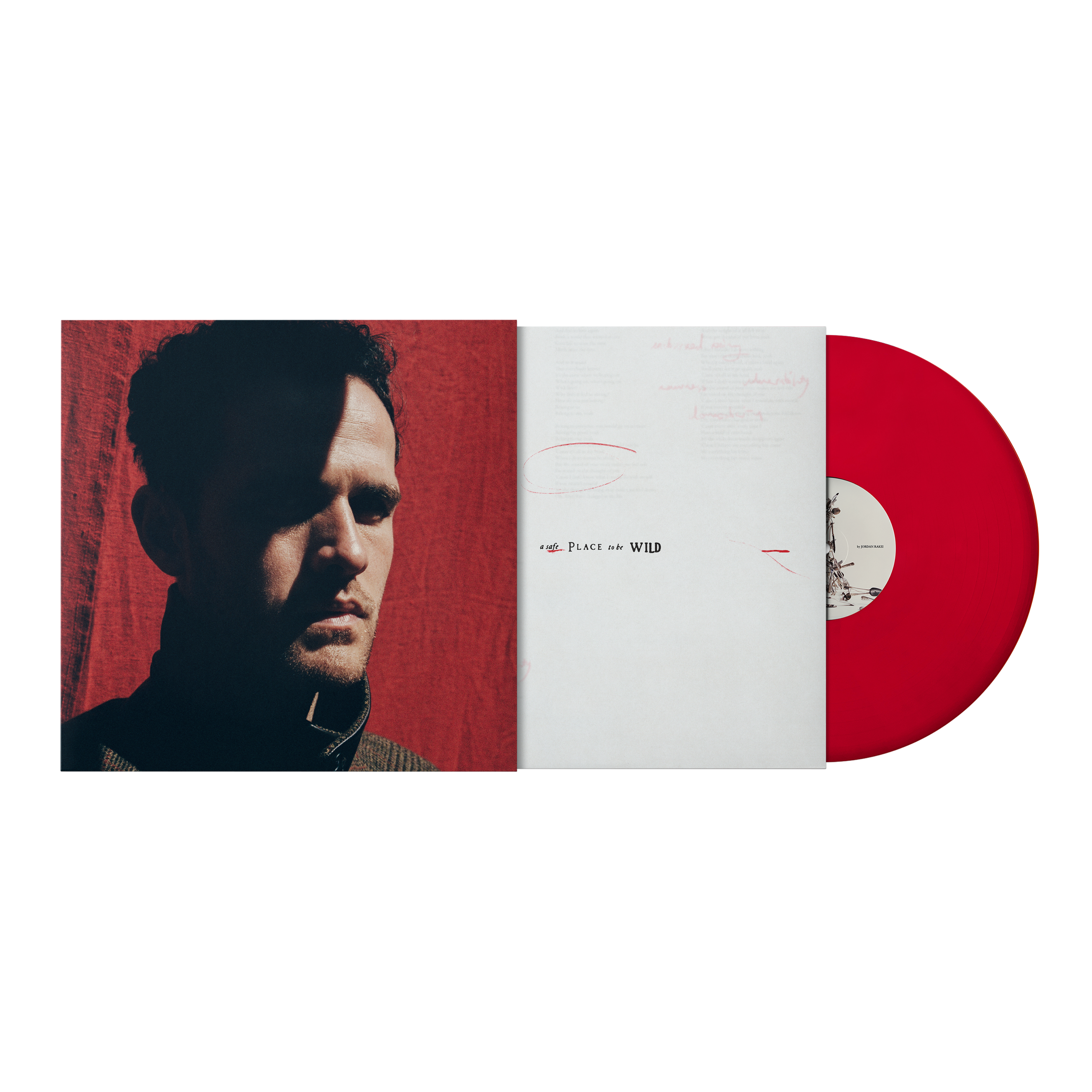 Jordan Rakei - A Safe Place To Be Wild: Red Vinyl LP