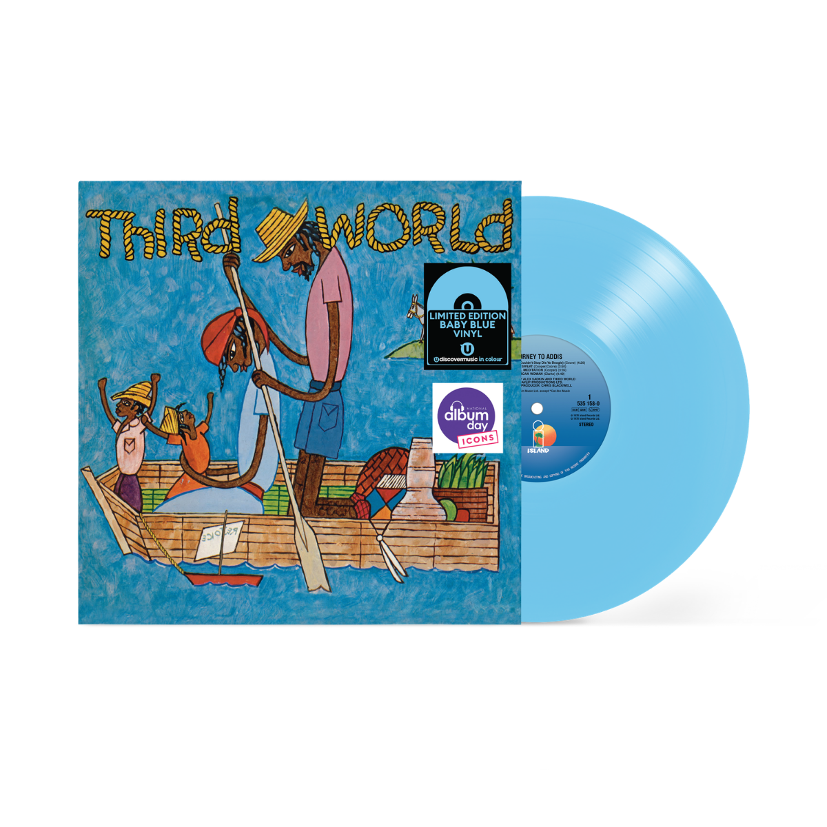 Third World - Journey To Addis [NAD26]: Blue Vinyl LP