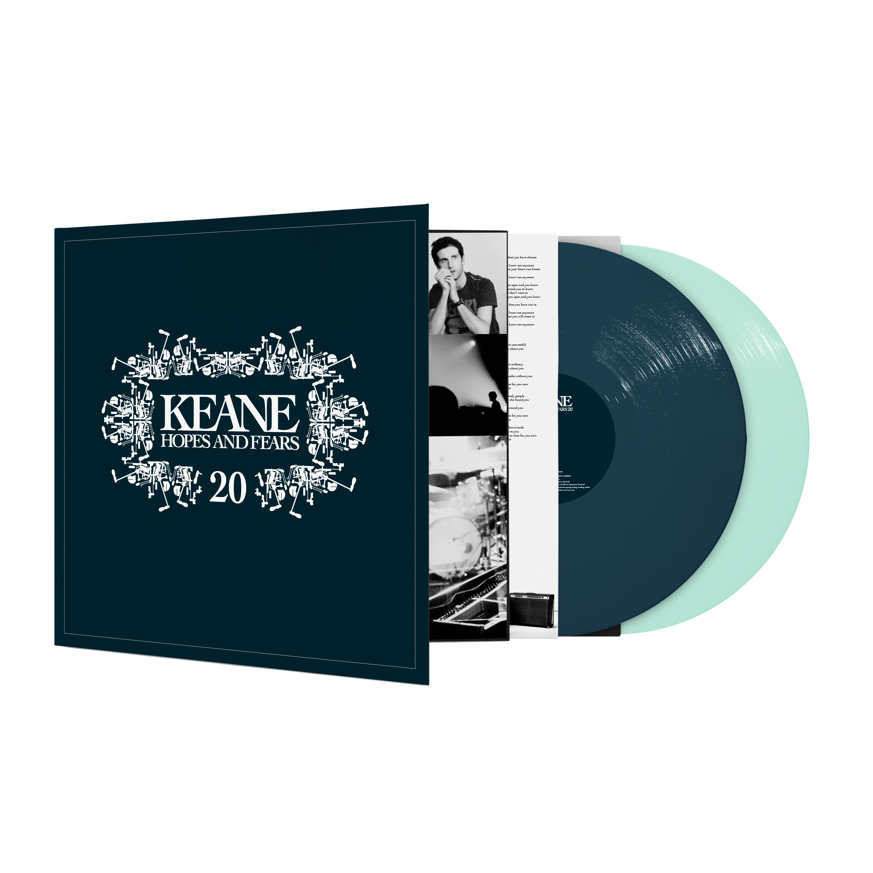 Keane - 20th Anniversary Hopes and Fears Limited 2LP Colour Vinyl