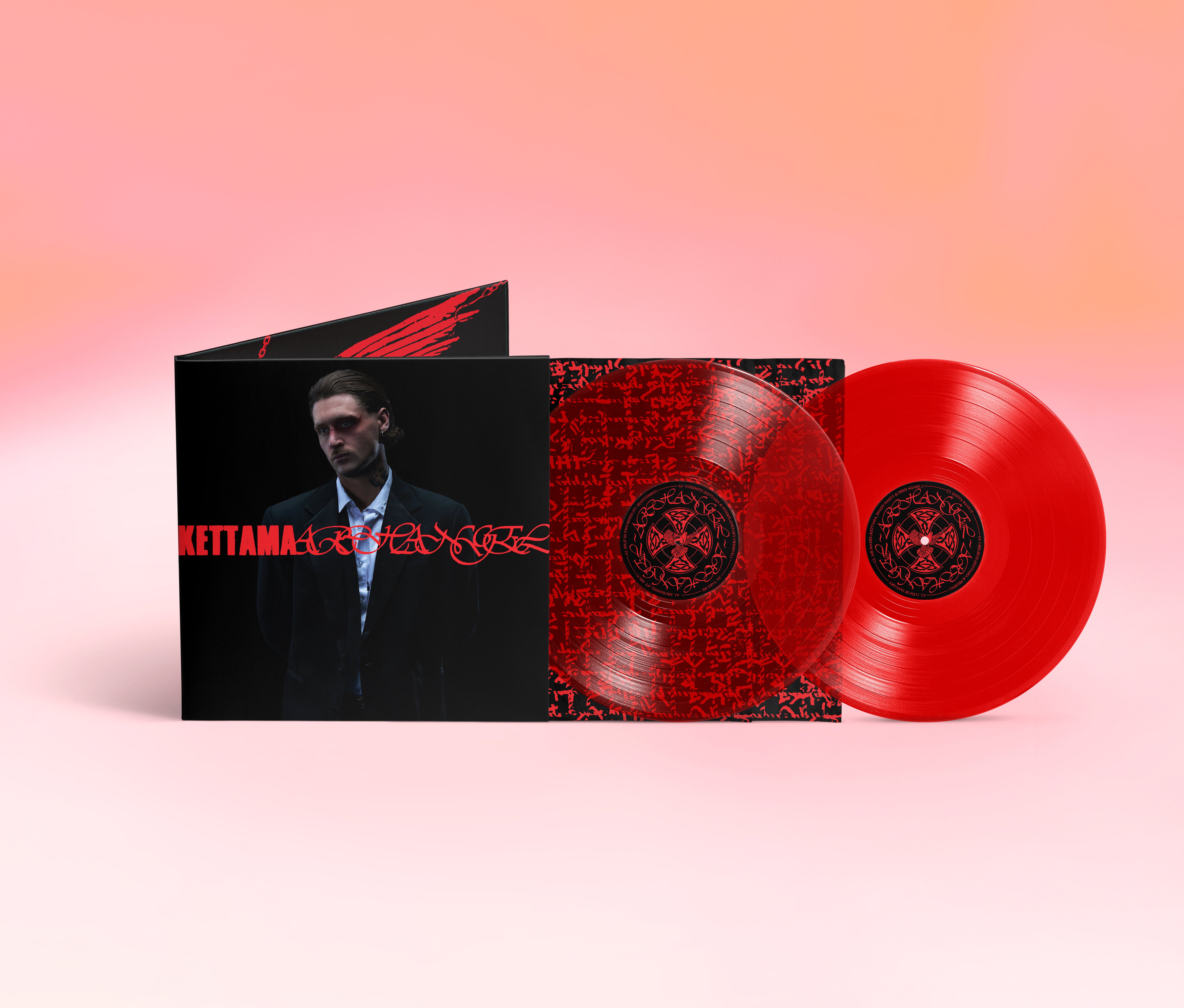 KETTAMA - Archangel: Transparent Red Vinyl 2LP