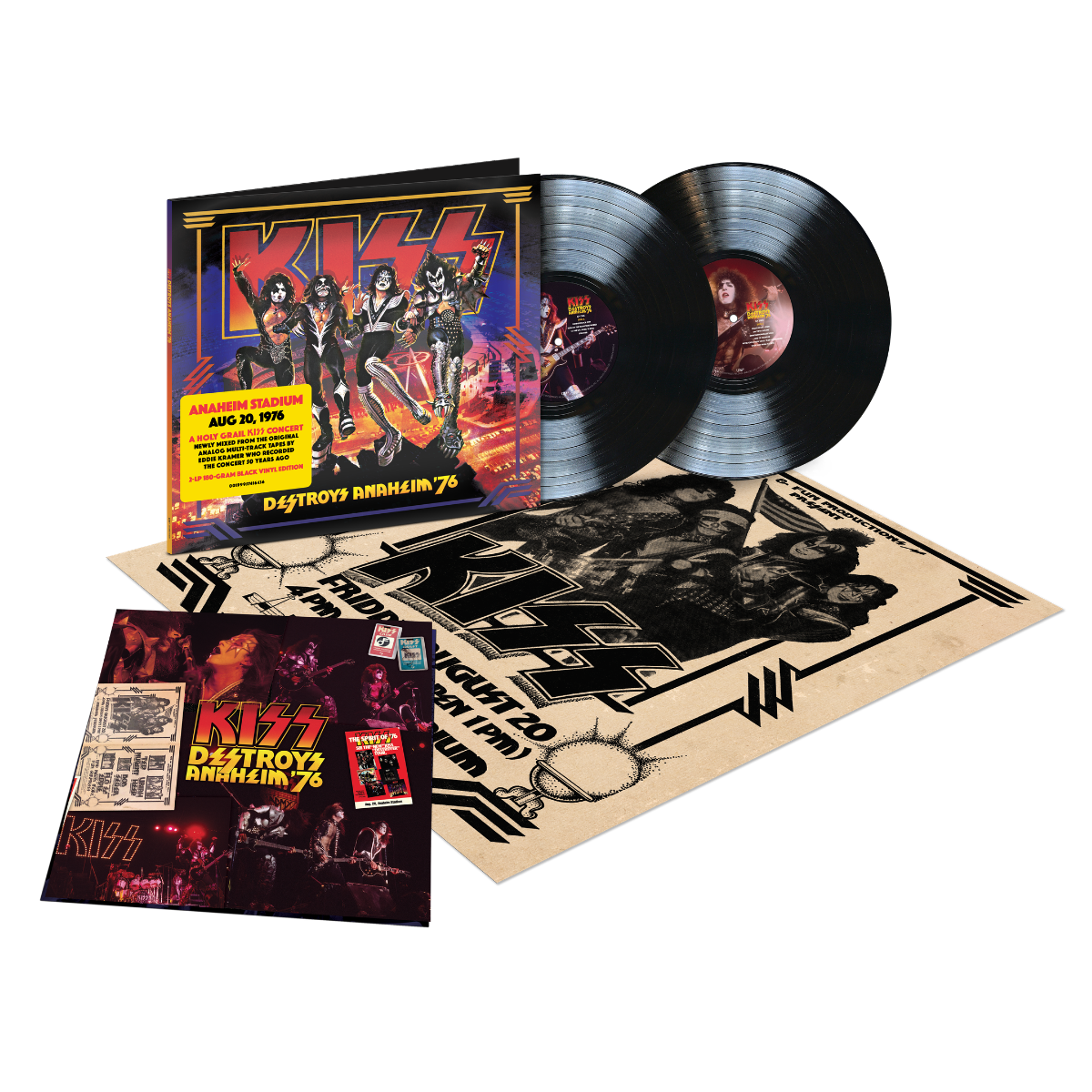 Kiss - KISS Destroys Anaheim '76 2LP