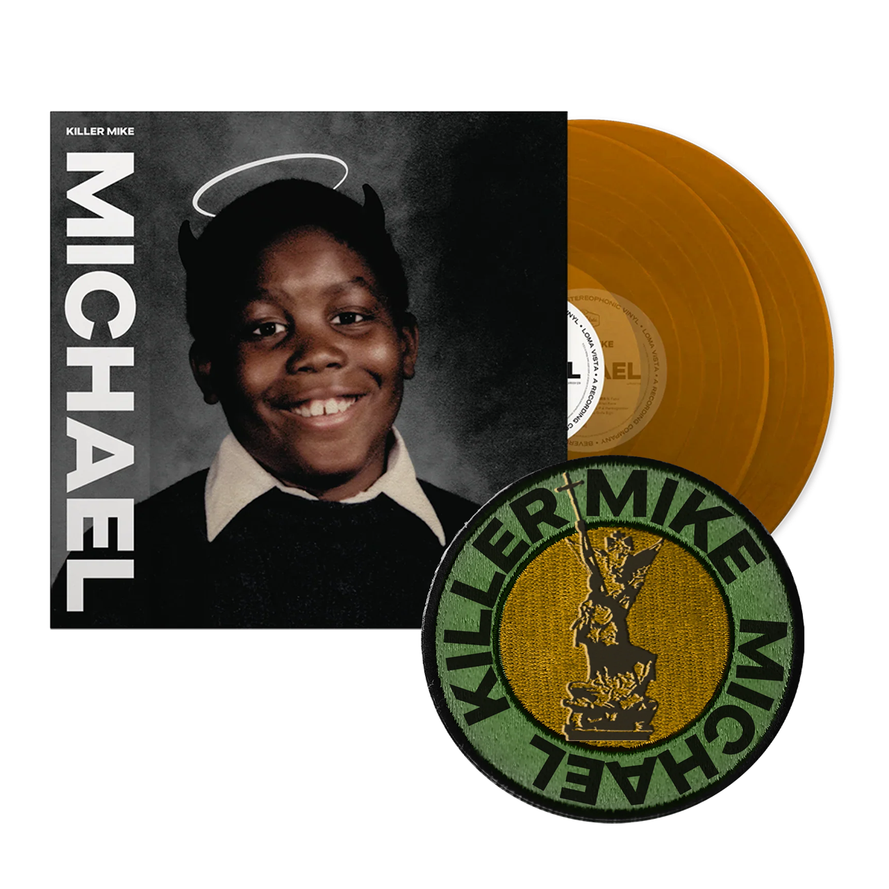Michael: Limited Edition Amber Vinyl 2LP & Exclusive Patch