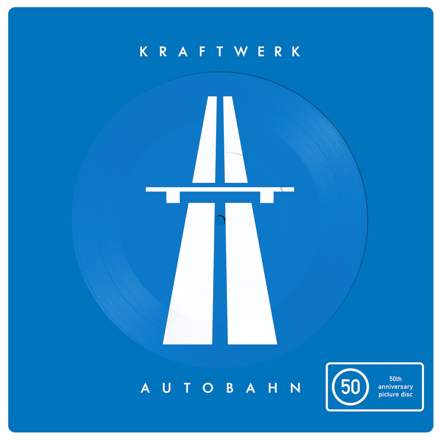 Kraftwerk - Autobahn: 50th Anniversary Edition Limited Picture Disc 12" 