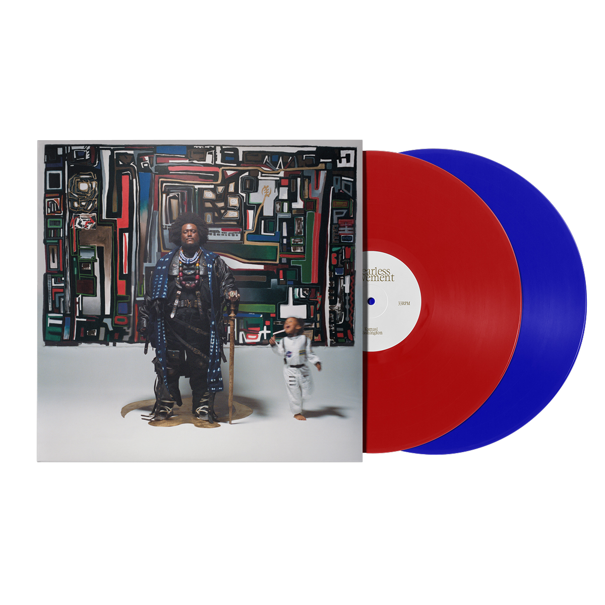 Kamasi Washington - Fearless Movement: Limited Red & Blue Vinyl 2LP