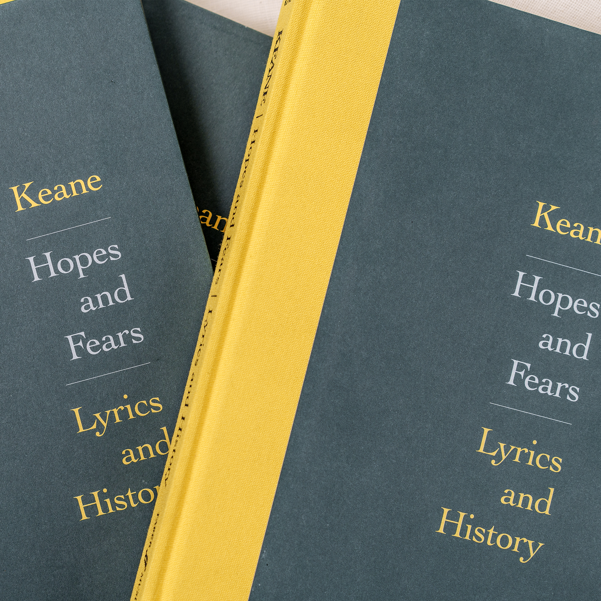 Keane - Hopes and Fears: Lyrics and History Book